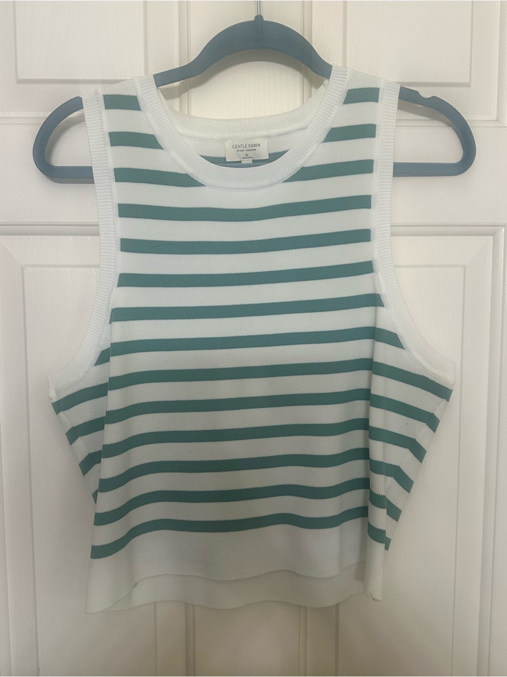 Knit sweater tank size XL